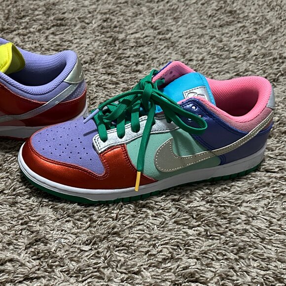Nike Dunk Low "Sunset Pulse" Women's sneakers (SIZE: 9) Multicolored - Picture 3 of 9